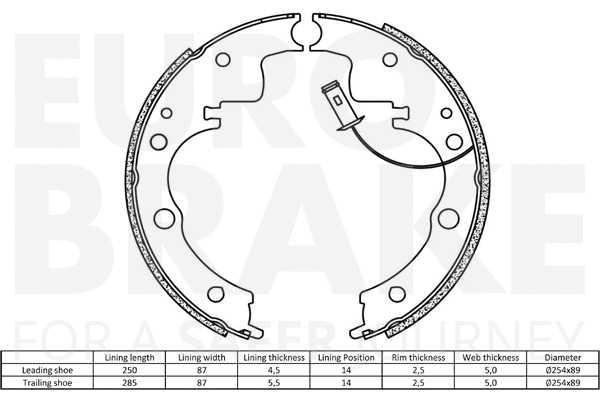 Brake Shoe Set