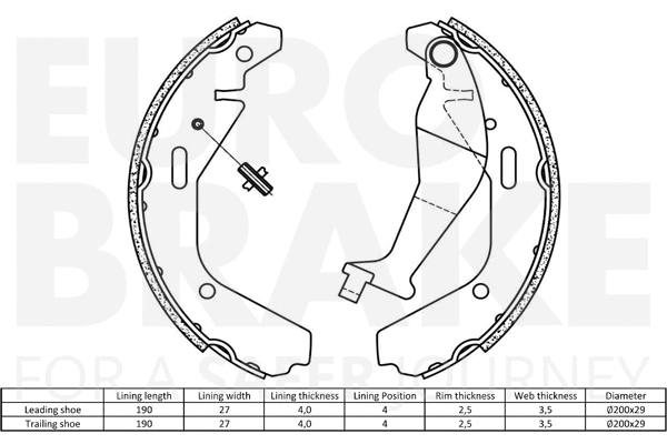 Brake Shoe Set
