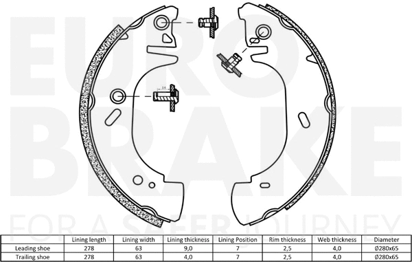 Brake Shoe Set