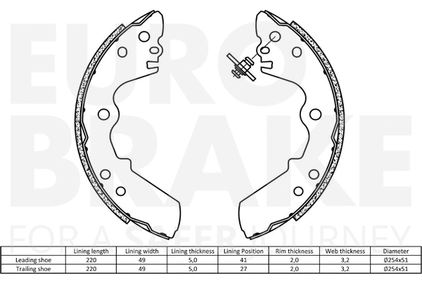 Brake Shoe Set
