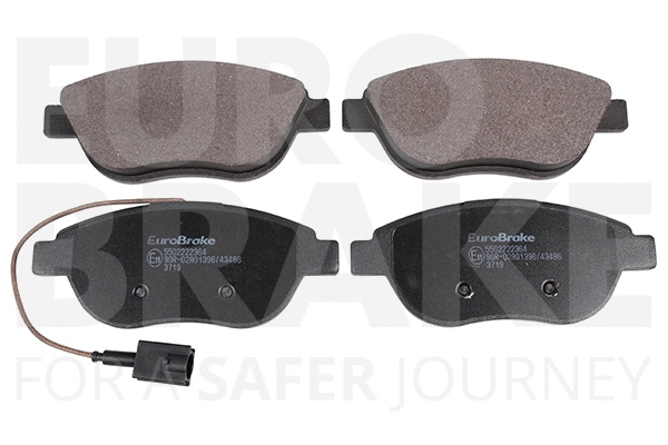 Brake Pad Set, disc brake (5502222364)