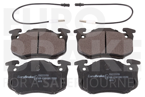 Brake Pad Set, disc brake (5502223709)