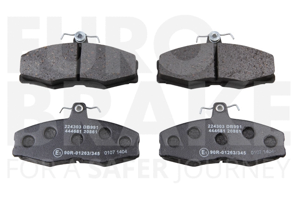 Brake Pad Set, disc brake (5502224303)