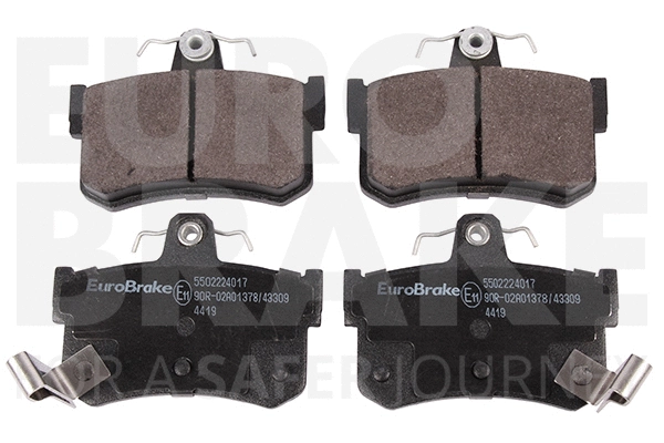 Brake Pad Set, disc brake (5502224017)