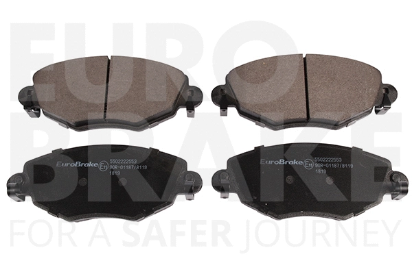 Brake Pad Set, disc brake (5502222553)