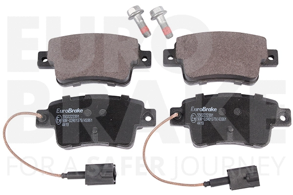 Brake Pad Set, disc brake (5502222391)