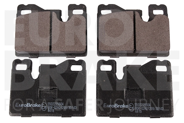 Brake Pad Set, disc brake (5502225604)