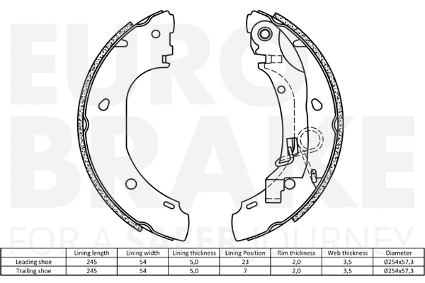 Brake Shoe Set