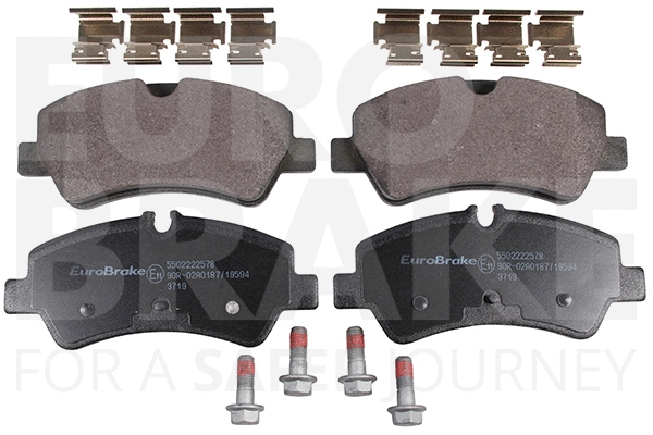 Brake Pad Set, disc brake (5502222578)