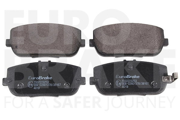 Brake Pad Set, disc brake (5502223253)