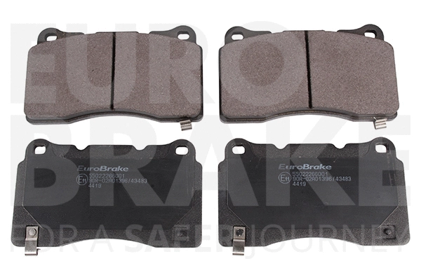 Brake Pad Set, disc brake (55022266001)