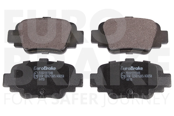Brake Pad Set, disc brake (5502222246)