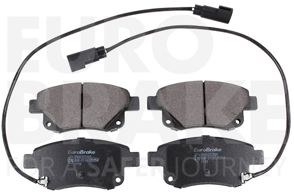 Brake Pad Set, disc brake (5502222565)