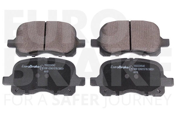 Brake Pad Set, disc brake (5502224542)