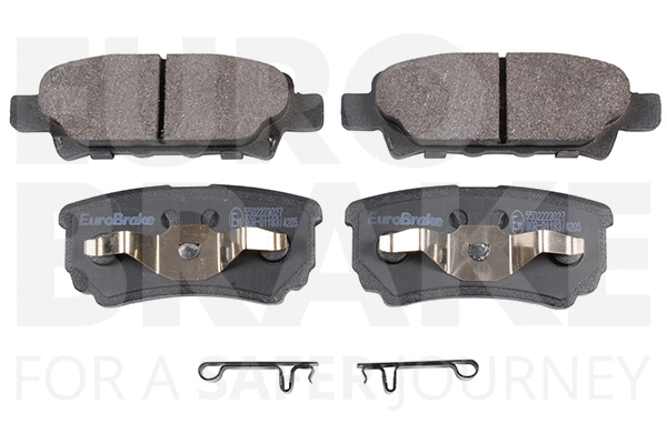 Brake Pad Set, disc brake (5502223027)