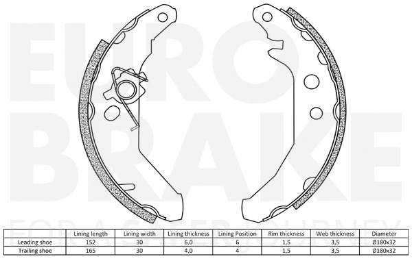 Brake Shoe Set