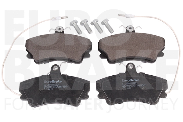 Brake Pad Set, disc brake (5502223931)