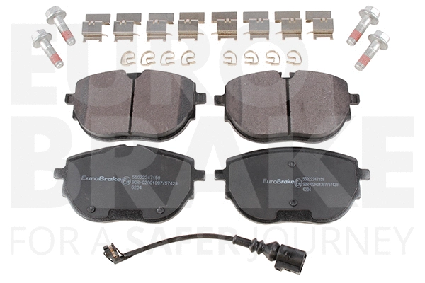 Brake Pad Set, disc brake (55022247159)