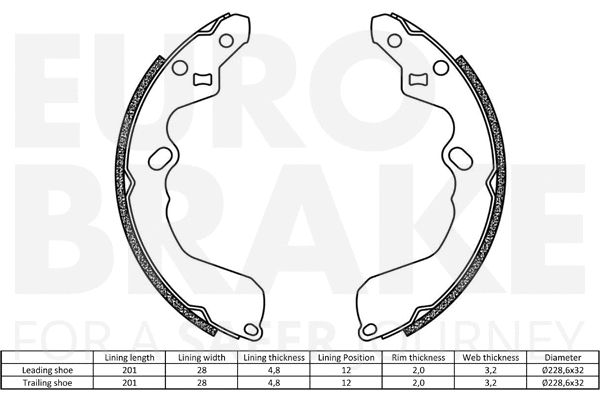 Brake Shoe Set
