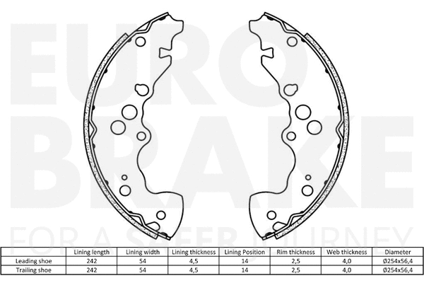 Brake Shoe Set