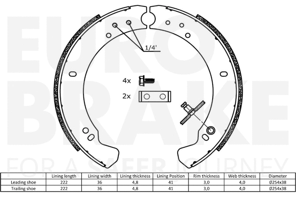 Brake Shoe Set
