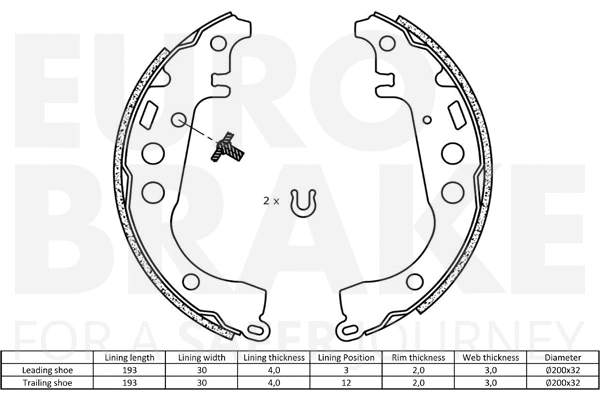 Brake Shoe Set