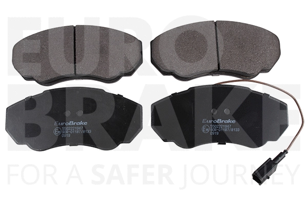 Brake Pad Set, disc brake (5502221947)
