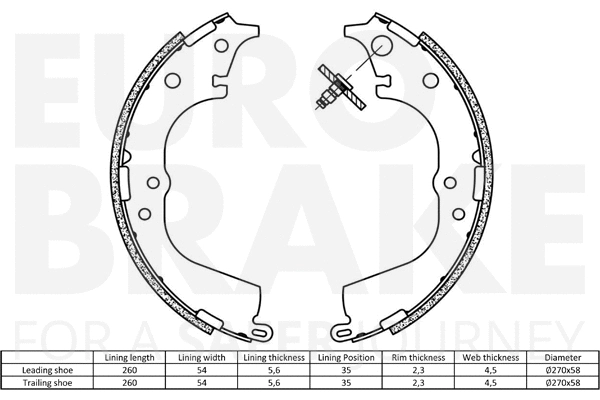 Brake Shoe Set