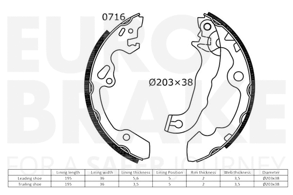 Brake Shoe Set