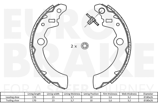 Brake Shoe Set