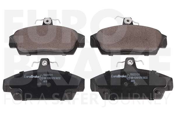 Brake Pad Set, disc brake (5502221211)