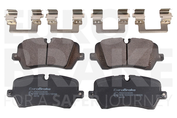 Brake Pad Set, disc brake (5502224035)