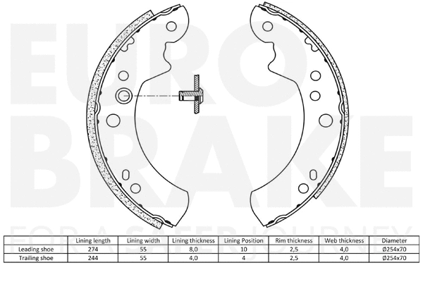 Brake Shoe Set