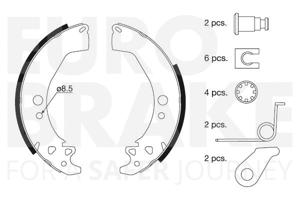Brake Shoe Set (58492737649)