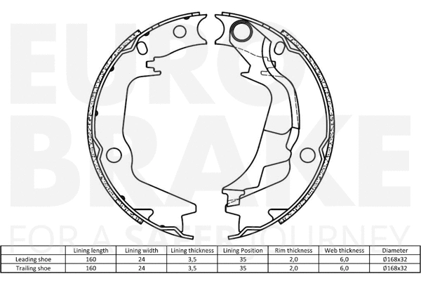 Brake Shoe Set