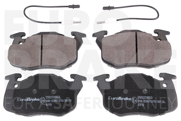 Brake Pad Set, disc brake (5502229953)