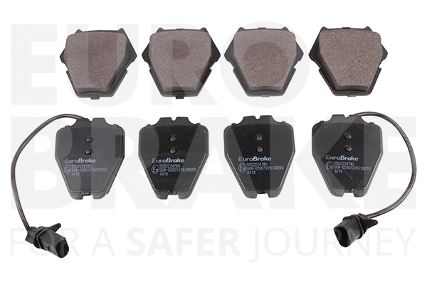 Brake Pad Set, disc brake (5502224780)