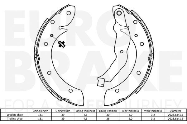 Brake Shoe Set