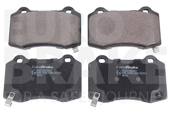 Brake Pad Set, disc brake (55022266002)