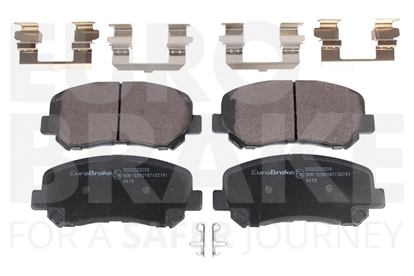 Brake Pad Set, disc brake (5502223258)