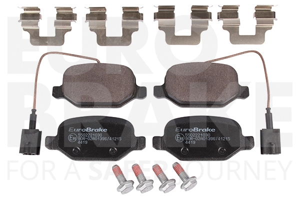 Brake Pad Set, disc brake (5502221030)
