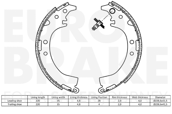 Brake Shoe Set