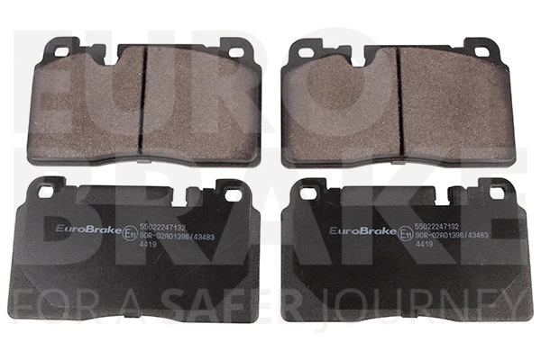 Brake Pad Set, disc brake (55022247132)