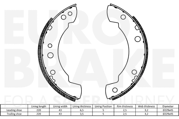 Brake Shoe Set