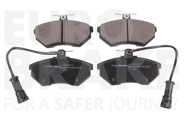 Brake Pad Set, disc brake (5502224717)