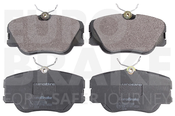 Brake Pad Set, disc brake (5502223308)