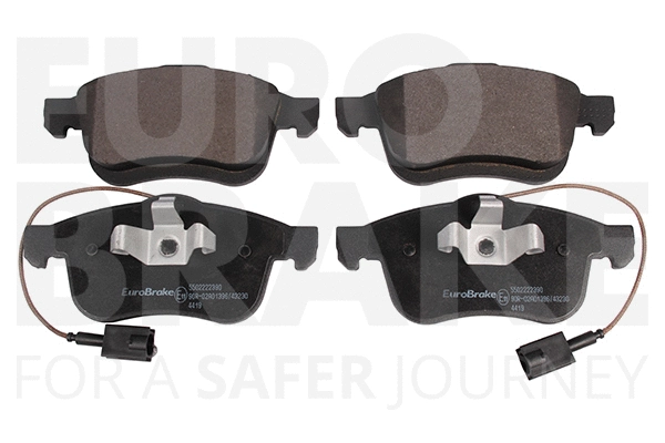 Brake Pad Set, disc brake (5502222390)
