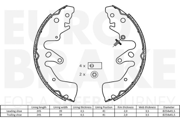 Brake Shoe Set