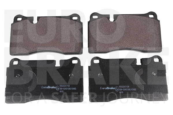 Brake Pad Set, disc brake (55022247138)