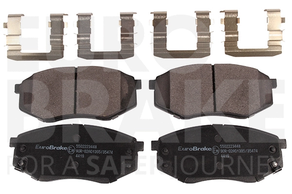 Brake Pad Set, disc brake (5502223448)